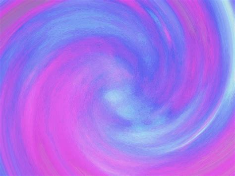 Pink and Blue Abstract Swirl Digital Art by Marlin and Laura Hum