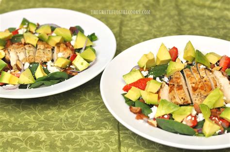 Strawberry Avocado Spinach Salad With Chicken The Grateful Girl Cooks