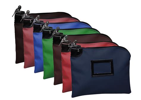 Large Zipper Bank Bags
