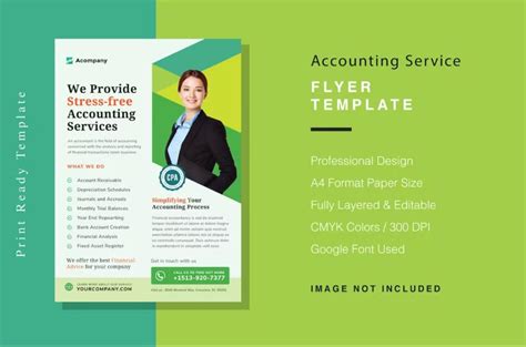 15 Free Accounting Services Flyer Template Mockupcloud