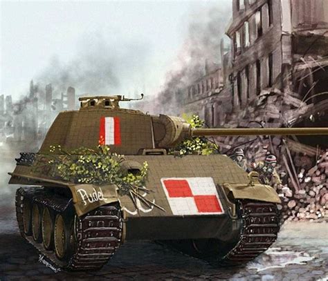 Panzerkampfwagen V Panther Pudel Polish Tank By Futurewgworker On