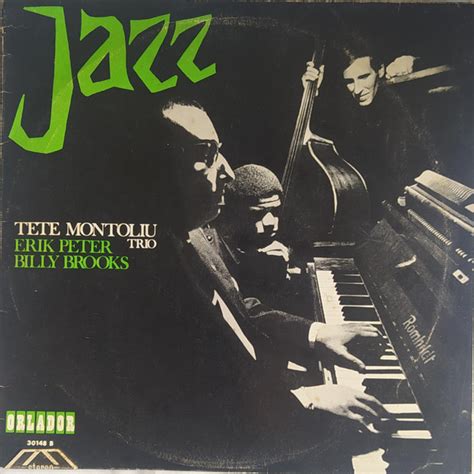Tete Montoliu Trio Jazz 1967 Vinyl Discogs