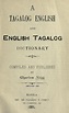 A Tagalog English and English Tagalog dictionary by Charles Nigg | Open ...