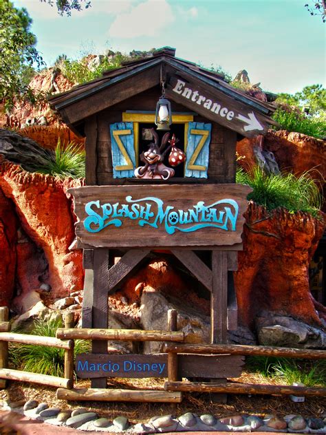 The Walt Disney World Picture Of The Day Splash Mountain Entrance