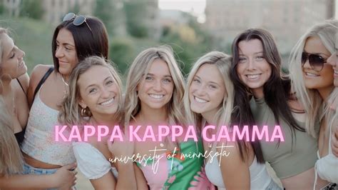 Kappa Kappa Gamma Recruitment 2021 University Of Minnesota Youtube