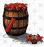 "Crabs in a Barrel" by SayWhatJAY | Redbubble