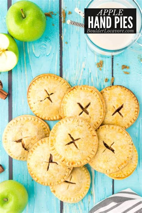 Apple Hand Pies Recipe Boulder Locavore