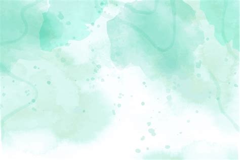 Free Vector Watercolor Mint Background