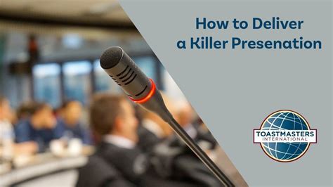 How To Deliver A Killer Presentation Reef City Cairns Toastmasters