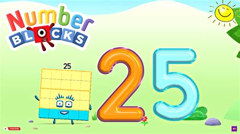 Numberblocks World Meet Numberblocks Twenty Five Number 25 Learn
