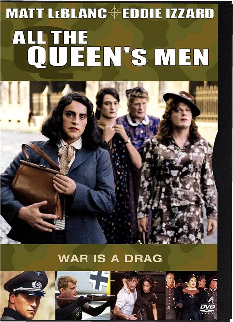 All The Queens Men Dvd Ws Import Amazonca Matt Leblanc Eddie