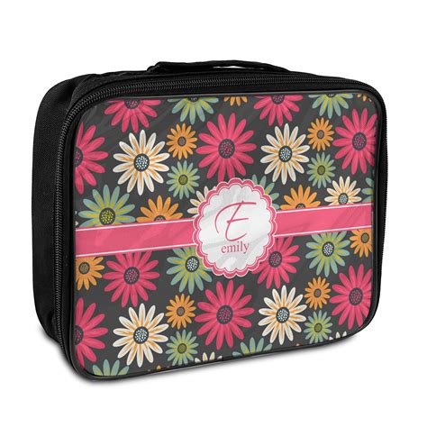 Daisies Insulated Lunch Bag Personalized Youcustomizeit