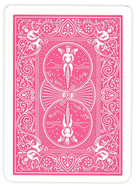 SPADES & CLUBS - Back of card Bicycle • USA png image