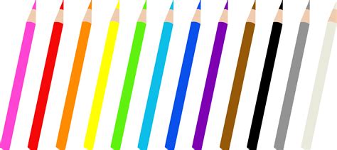 Clipart Colored Pencils Clipart Best Clipart Best