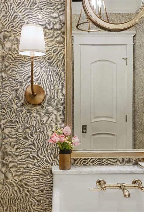 Spring Themed Powder Room Makeover With Ferguson Showrooms