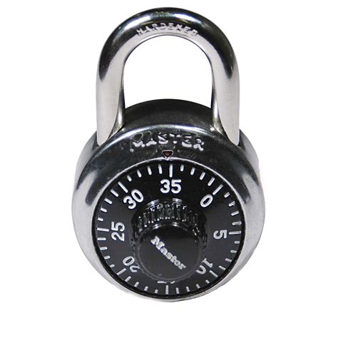 Master Lock 1525 General Security Combination Padlock with Key Control ...
