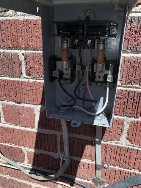 Electrical Outdoor Disconnect For Central Air Plus Mini Split Love
