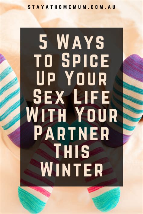 5 Ideas To Spice Up Your Sex Life With Your Partner