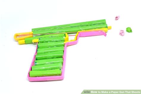 Wire gun, rubber band gun, paper gun material : How to Make a Paper Gun That Shoots (with Pictures) - wikiHow