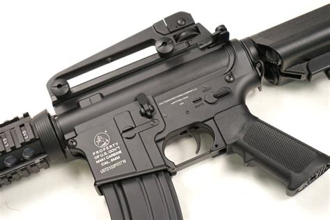 Colt M4a1 Ris Airsoft Carbine Metal Aeg Wcrane Stock Airsoft Atlanta