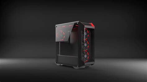 3d Model Gaming Pc Case Cgtrader