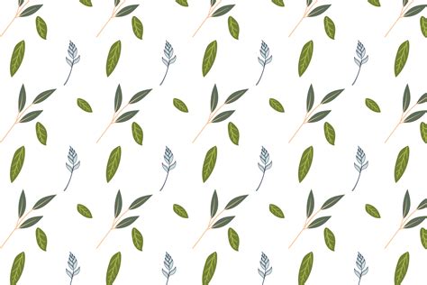 Floral Green Leaf Wallpaper Pattern Graphic By Studiokusemarang