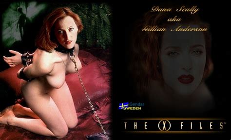 post 1588521 dana scully fakes gandar artist gillian anderson x files