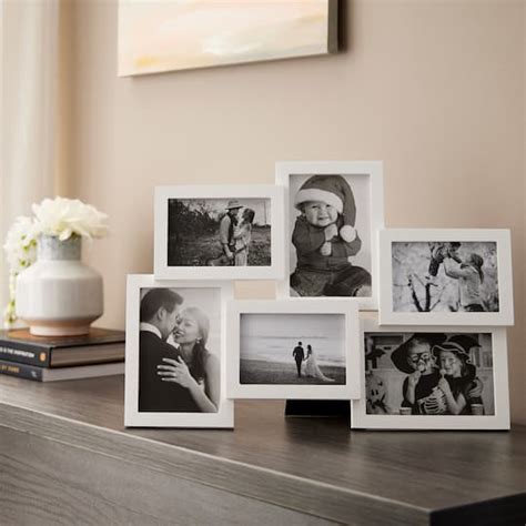 White 6 Opening Collage Frame Expressions™ By Studio Décor® Michaels