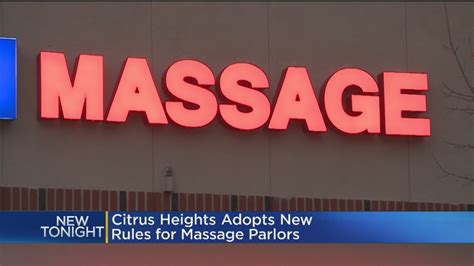 Citrus Heights Cracks Down On Massage Parlors Suspected Of Prostitution Youtube