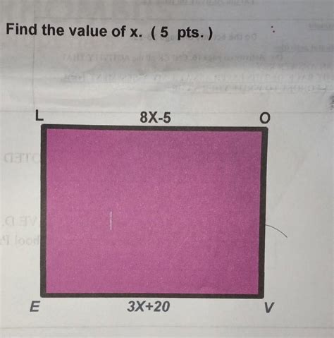Find The Value Of X Brainly Ph