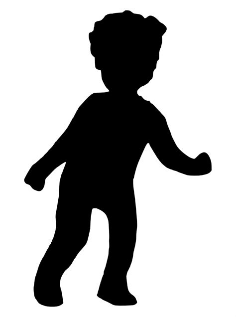 Little Boy Silhouette Clip Art 10 Free Cliparts Download Images On