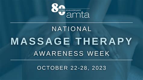 Amtas National Massage Therapy Awareness Week Nmtaw Amta Virginia