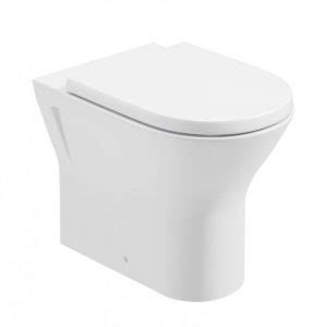 Scala Back To Wall Comfort Height Toilet Soft Close Seat Bathshed