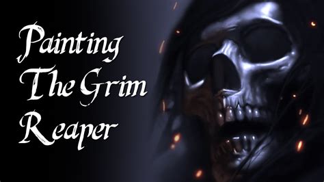 Speedpainting The Grim Reaper Youtube