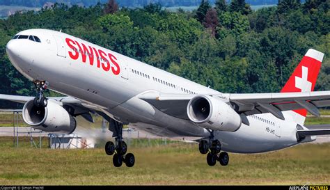Hb Jhg Swiss Airbus A330 300 At Zurich Photo Id 1212508 Airplane