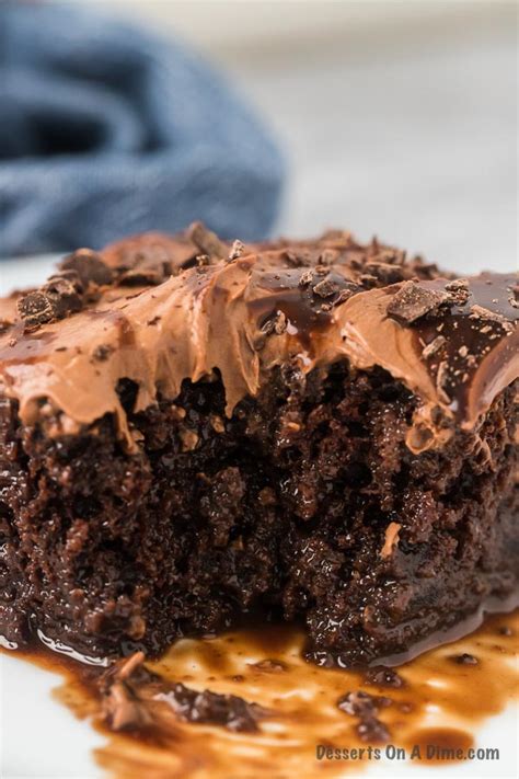 Chocolate Poke Cake Recipe Easy Chocolate Poke Cake
