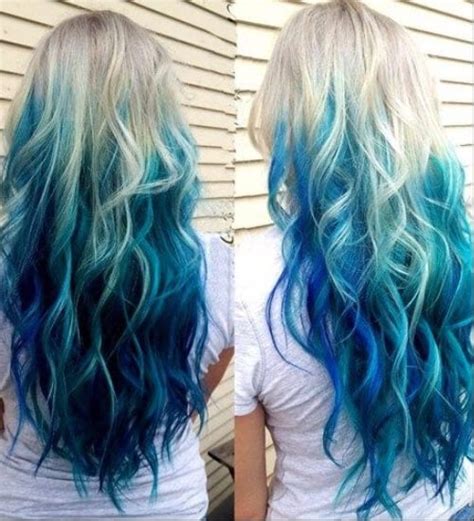 Thankfully, there are a number of ways to fade the since your hair is black, removing color will be easier. Blue Ombre Hair: 40 Gorgeous Ideas that Will Look Lovely ...