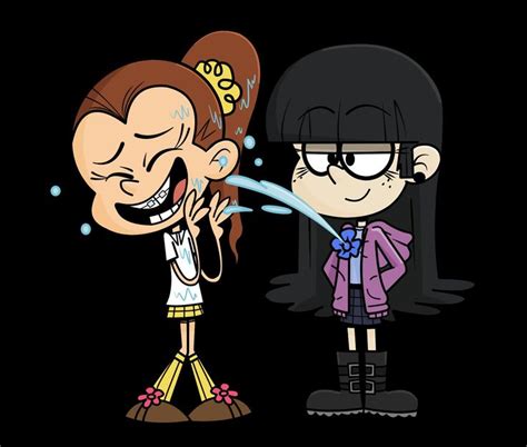 Luan Loud And Maggie Cartoon Art Tv Animation Cartoon