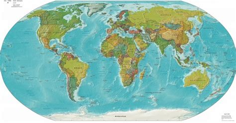 El Mapa Del Mundo Que Muestra Las Proporciones Reales De Nuestro