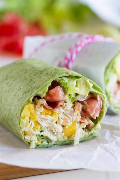 This can be packed in lunch box perfectly. Greek Chicken Wrap Recipe - Taste and Tell
