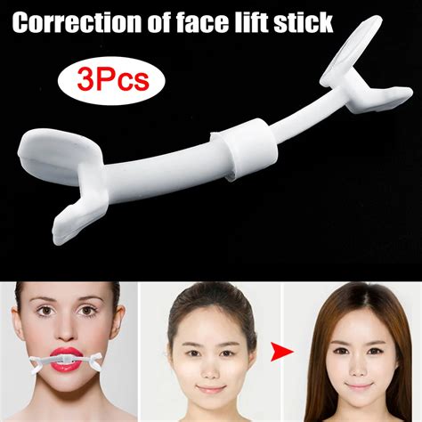 2018 3 Pcs Smile Corrector Exerciser Improve Mouth Face Lift Lip Shape Increase Compensator