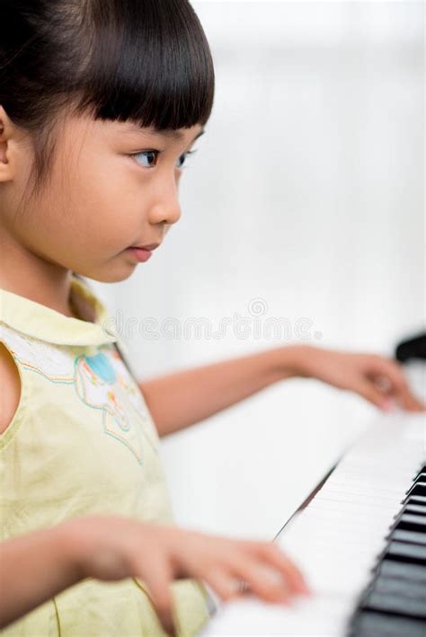 Little Pianist Stock Photo Image Of Playing Child Focus 61438504