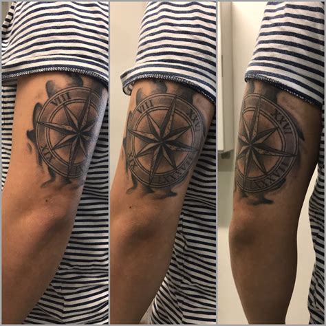 Ob realistic oder classic, 3d oder portraits von promis oder geliebten personen. Compass tattoo windrose tattoo roman numeral tattoo ...
