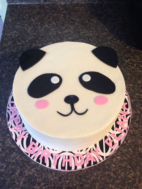 Panda Cake Panda Cakes Panda Birthday Cake Birthday Cake Girls