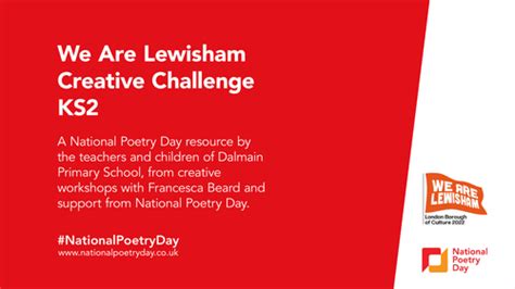 National Poetry Day 2022 Resources Teaching Resources