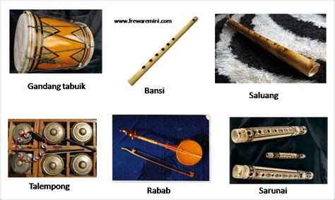 9 Jenis Alat Musik Tradisional Sumatera Barat Gambar Dan Penjelasan
