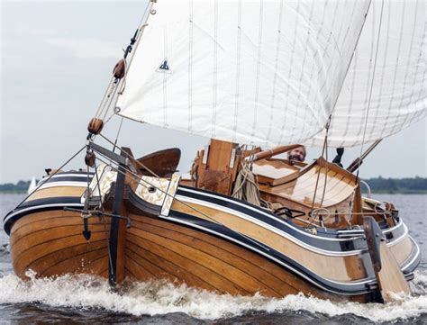 Distinctive Dutch Yacht Sealed And Finished With West System And