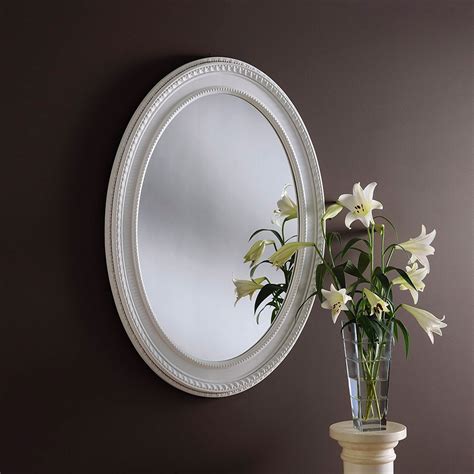 Large Oval Contemporary Mirror | Wall Mirrors