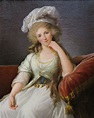 portrait de Marie Adélaide de Bourbon duchesse d'Orléans (Elisabeth ...