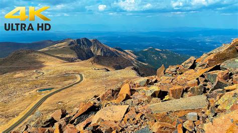 Complete Scenic Drive Up Pikes Peak 4k Colorado Rocky Mountain Scenic